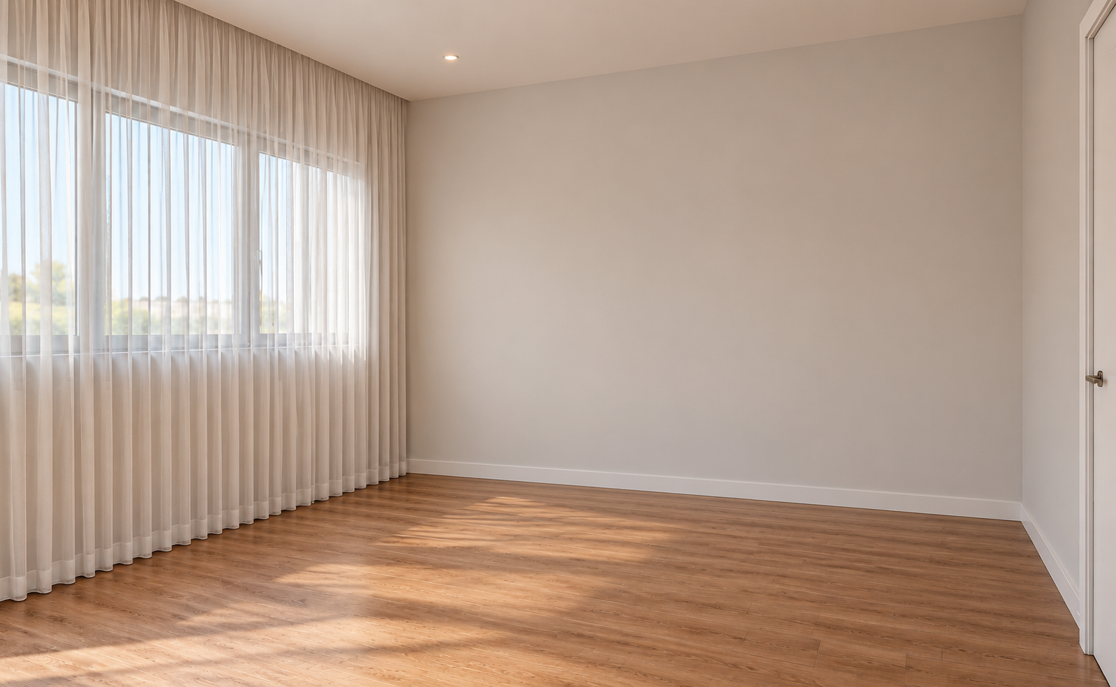 Quarto neutro, sem tematiza\u00e7\u00e3o \u2014 ambiente simulado digitalmente